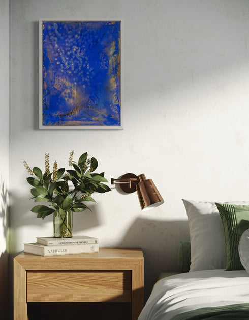Fireflies | Framed Giclee Print on Canvas